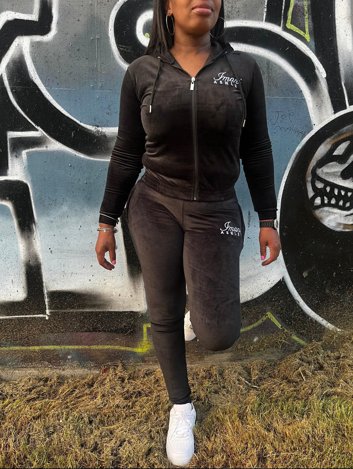 Hustla’s Wife Velour Set