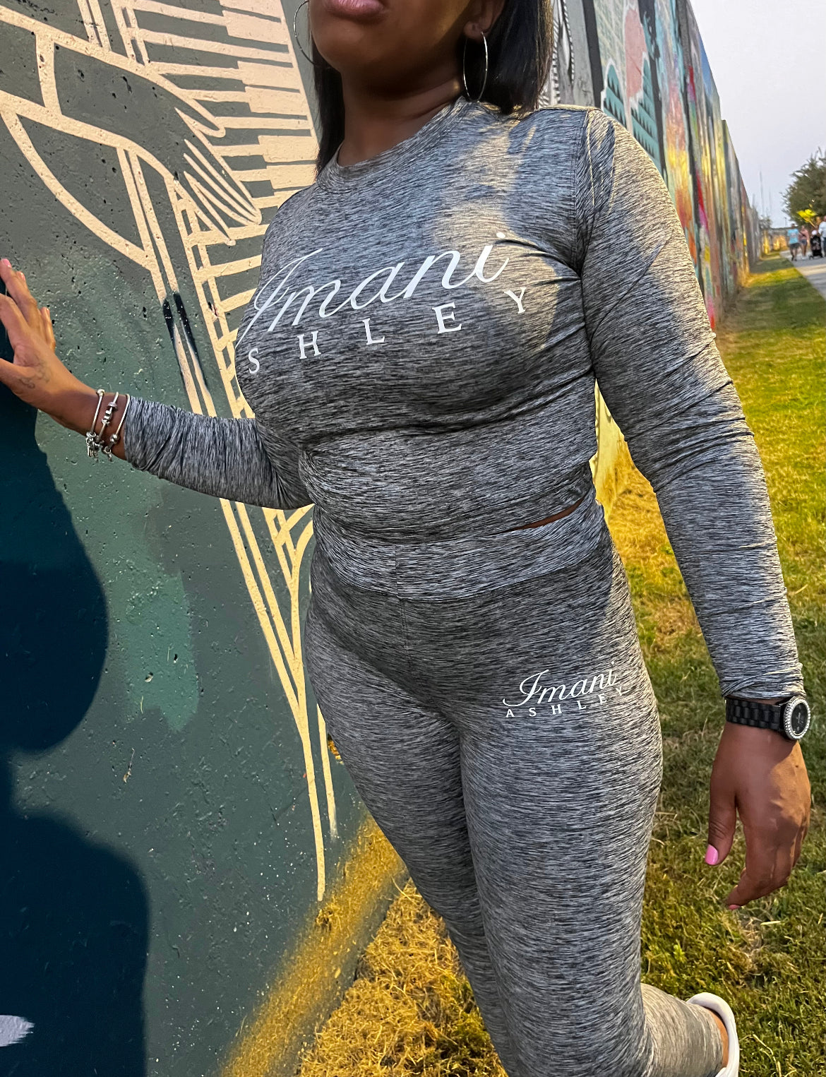 Ensemble de vêtements de sport Crop The Top