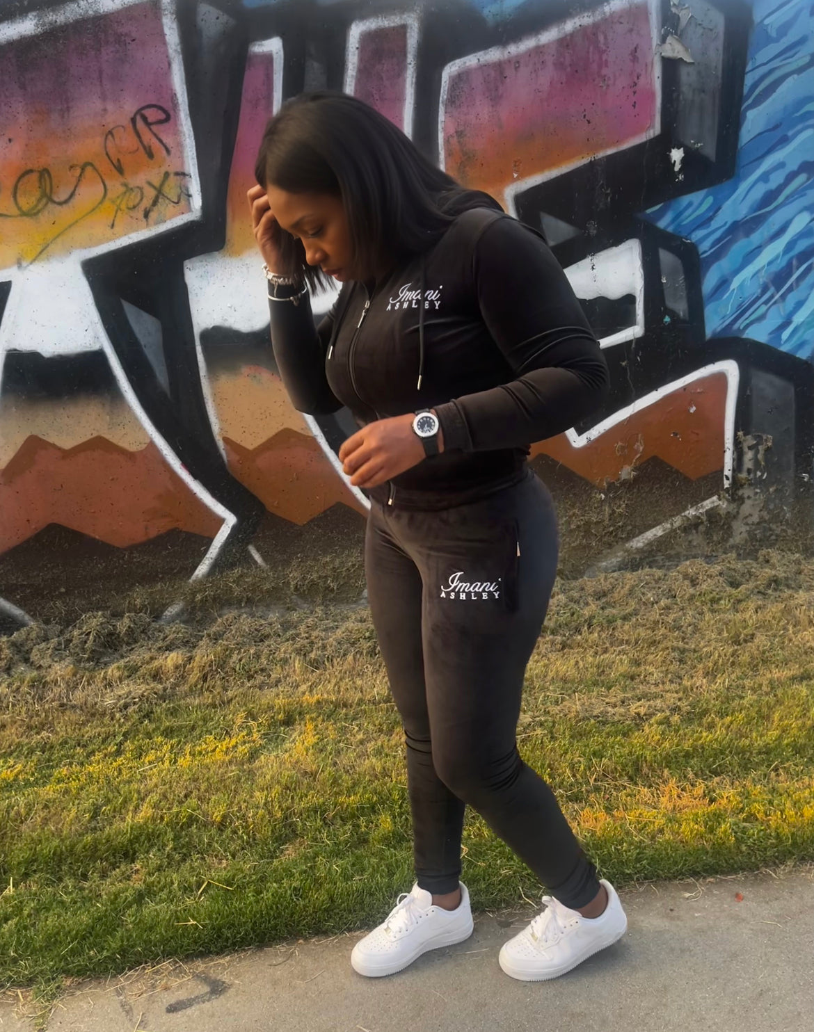 Hustla’s Wife Velour Set