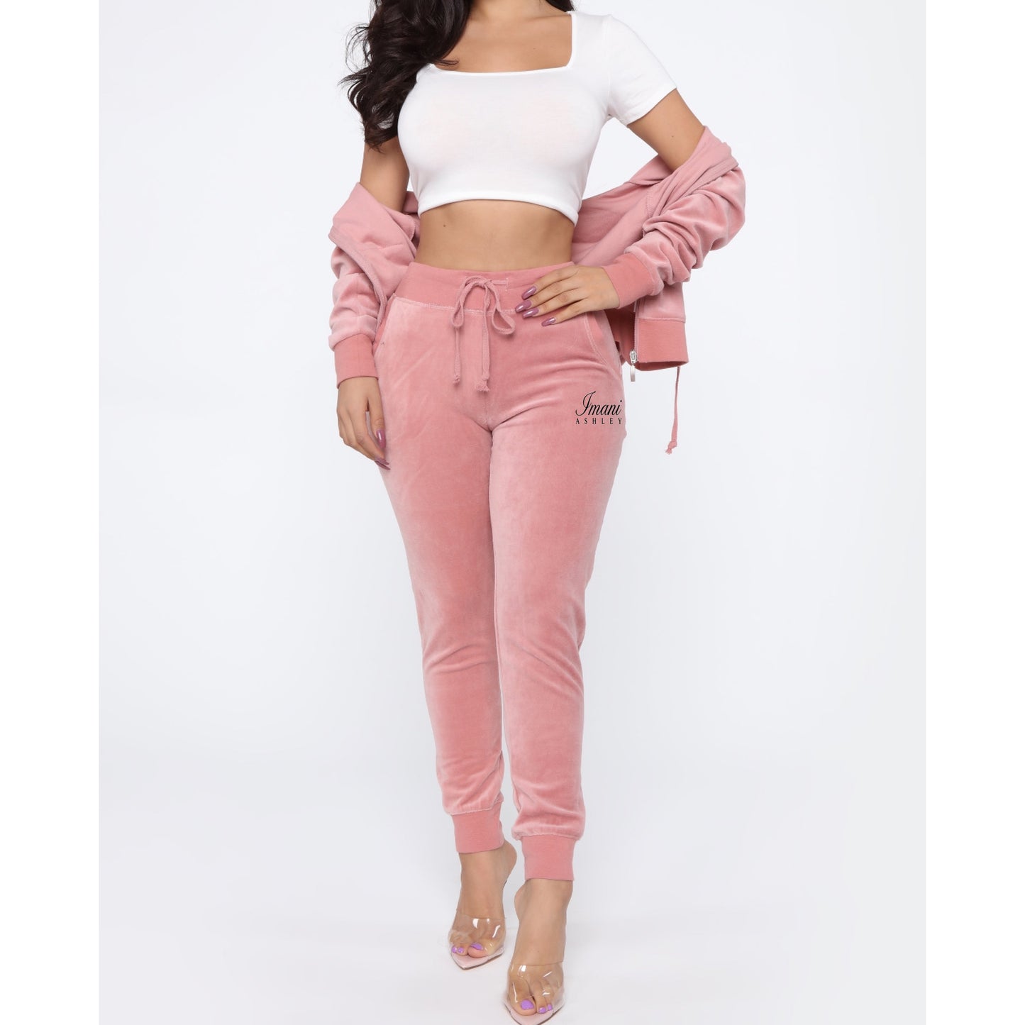 Hustla’s Wife Velour Set