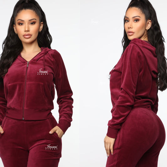 Hustla’s Wife Velour Set
