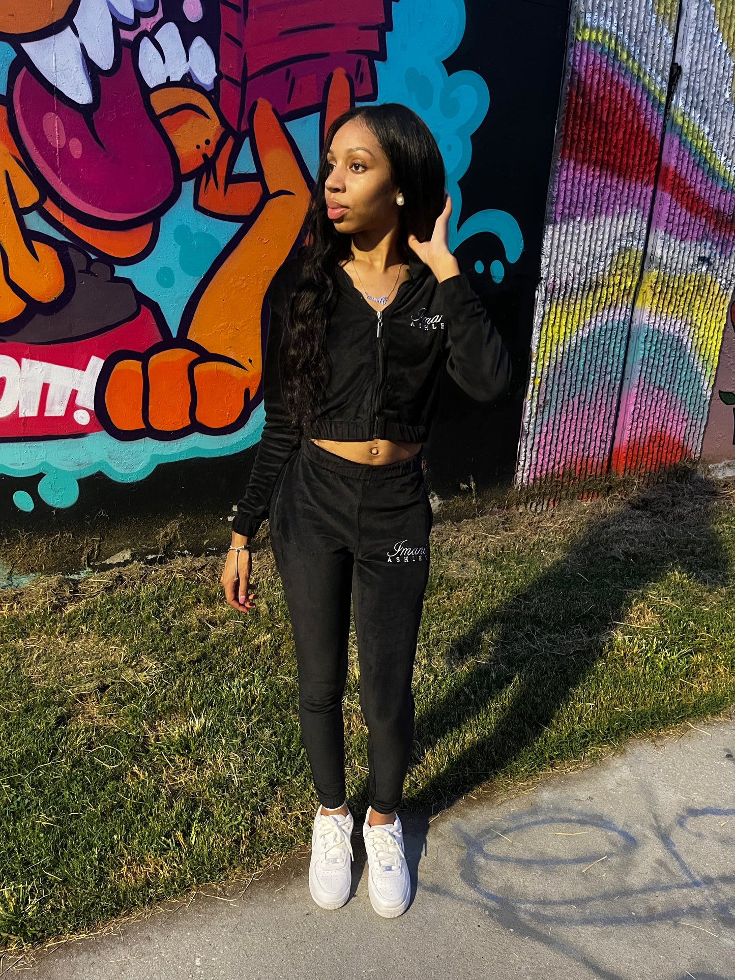 Hustla’s Wife Velour Set