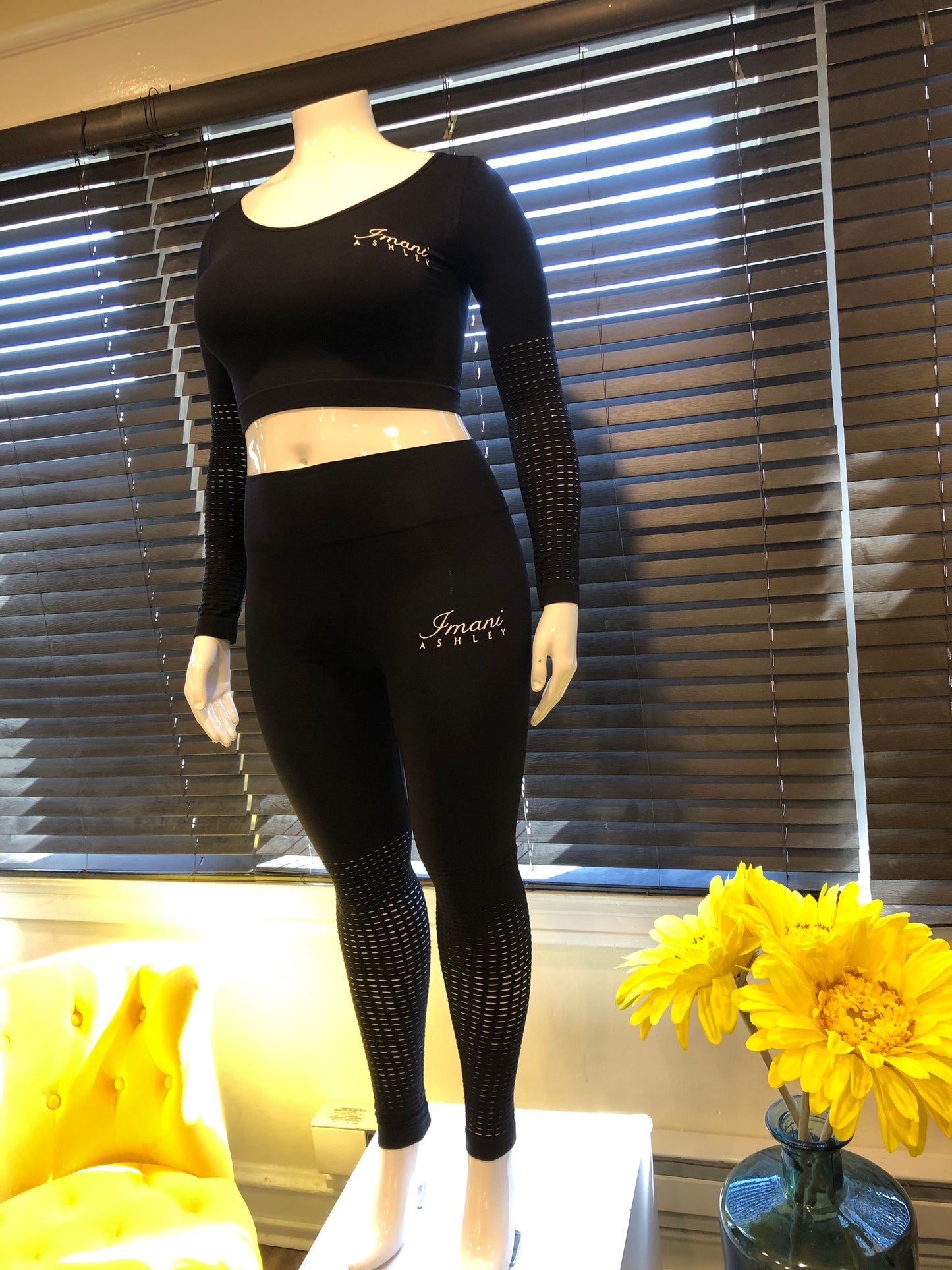 Conjunto de ropa deportiva Crop The Top