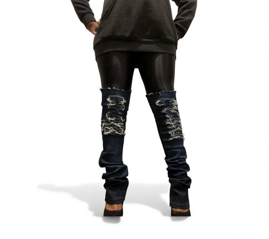 Roxy Denim Leg Sleeves